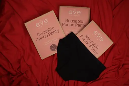Reusable Period Panty Pack of 3 (Low to Moderate Flow) 